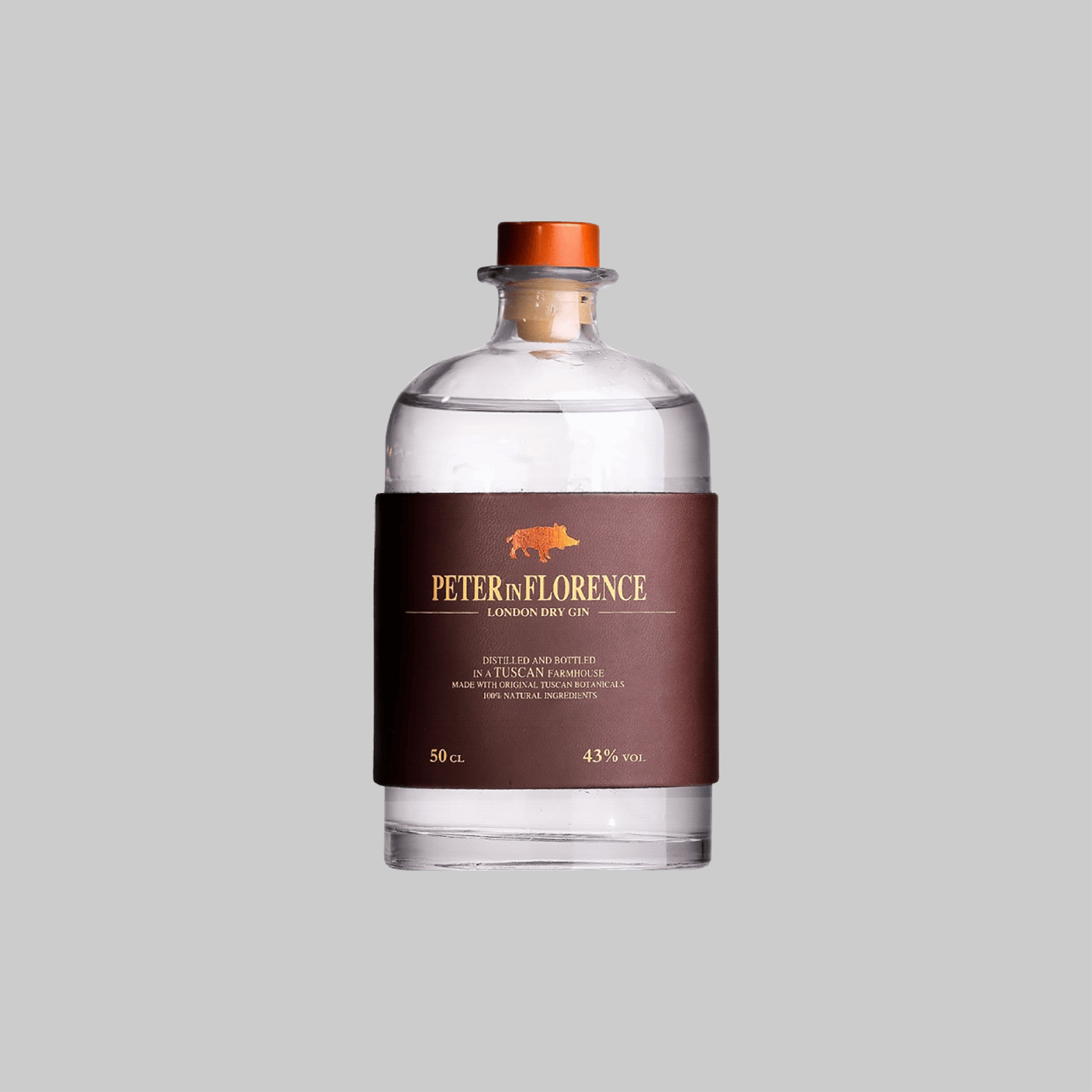 Peter In Florence London Dry Gin 500ml 43.0% | TIME2DRINK
